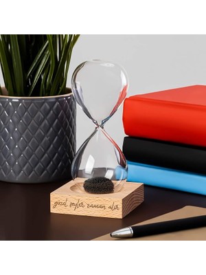 Leaf Shop Motivasyon Mottolu Hediye Manyetik Kum Saati 109473