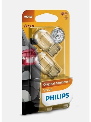 Misda Store W21W T20 Vision 112V Orijinal Ekipman Sinyal Ampulü, 2'li Paket