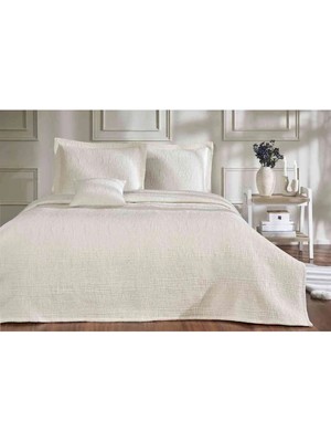 Özdilek Yatak Örtüsü Fıona Krem Çift Kişilik