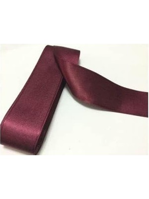 Misda Store Marifetlerim - Bordo Saten Kurdele 1 cm 10 Metre 1 Adet