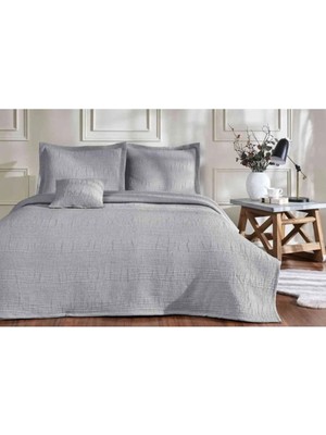 Özdilek Yatak Örtüsü Fıona Gri Tek Kişilik