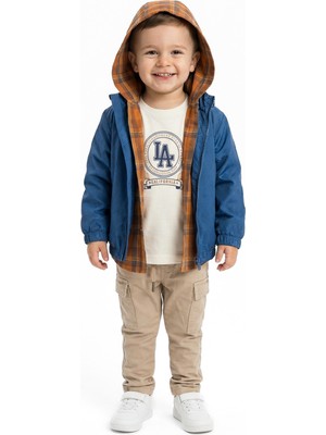 Top Kids Erkek Çocuk 4lu Alt Üst Takım 6-36 Ay 4314