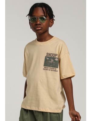 Escabel Erkek Çocuk Tişört 4-8 Yaş 1803