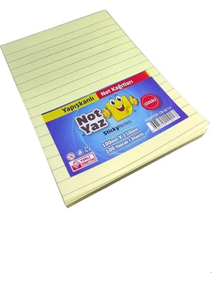 Misda Store Bloknot 150 * 100MM Çizgili 80 Yapraklı