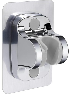 Misda Store Yapışkanlı Duş Başlığı Askısı Tutucu Mafsal (Krom)