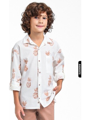 Escabel Erkek Çocuk Gömlek 5-14 Yaş 24118