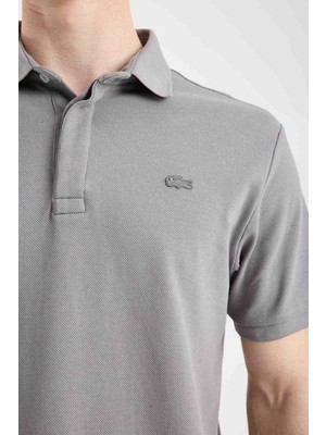 Lacoste Polo Paris Regular Fit Gri