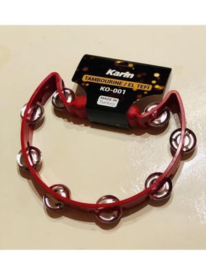 Misda Store Ay Kırmızı Zilli Tef