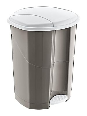 Misda Store 18 Lt Pedallı Çöp Kovası (10191) Bej