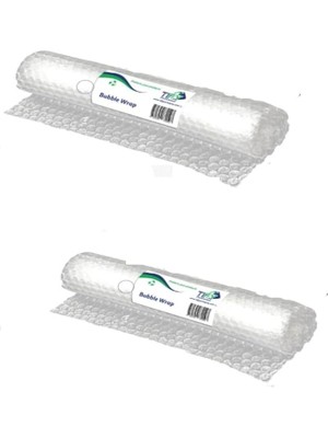Misda Store Balonlu Naylon Sargı 2 Adet 33 cm En 5 Metre Boyunda Havalı Eşya Koruma Ambalaj Pat Pat 2' Li