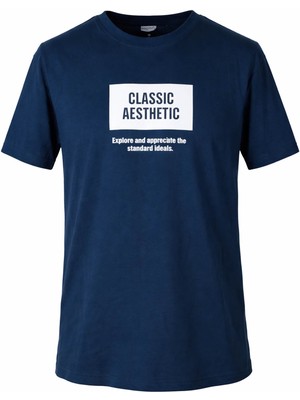 Trender O Yaka  Erkek T-Shirt Classic Aesthetıc