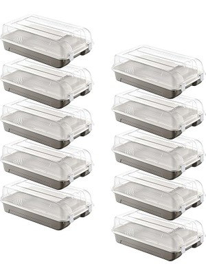 Misda Store 10'lu Set Kadın Terra Ayakkabı Kutusu