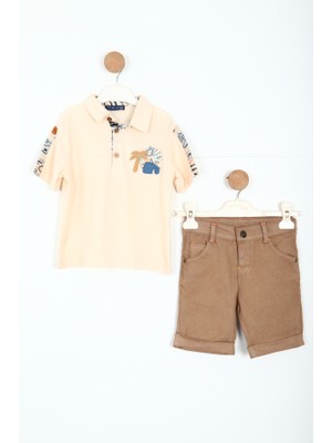 Hype Erkek Çocuk Alt Üst Şort Takım 1-5 Yaş 6217