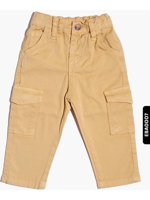 Çikoby Erkek Bebek Kargo Pantolon 6-24 Ay 20013