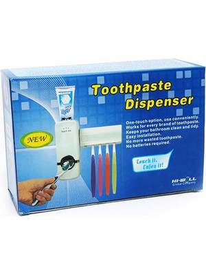 Nuveden 5li Diş Macunu Sıkacak - Fırçalık Seti (4881) NVDN-RSGO34