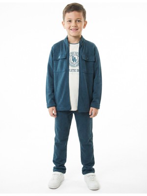 Top Kids Erkek Çocuk 3lu Alt Üst Takım 4-10 Yaş 4685