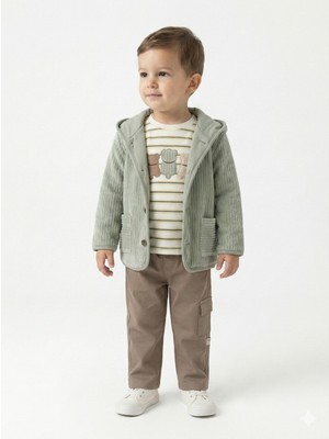 Mumbino Erkek Çocuk Alt Üst Takım 6-24 Ay 31059