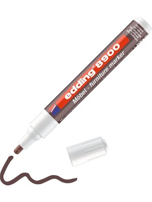Misda Store 8900 Mobilya Rötuş Kalemi - Maun - Yuvarlak Uç 1,5-2 mm