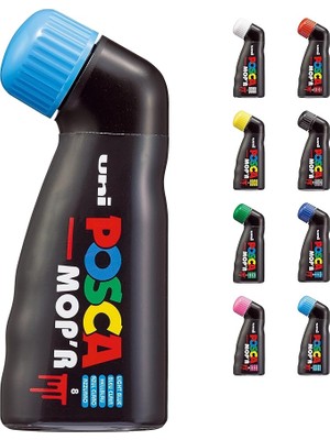Misda Store Uni Poster Markörü Pcm-22 Mop'r 3.0-19.0 Açık Mavi