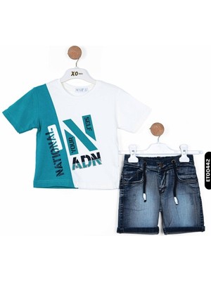 NASR GRUB Erkek Çocuk Şort Takım 2-7 Yaş 3108