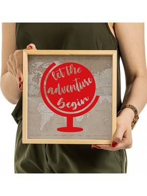 Misda Store Başlasın Tasarımlı Ahşap Kumbara