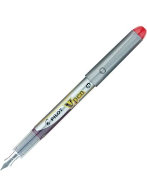 Leaf Shop Kalem Tutucu Tek Kullanımlık V-Pen Kırmızı Svp-4m-R, Kırmızı