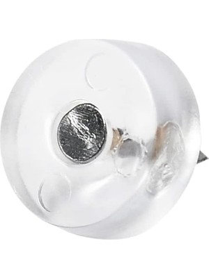 Leaf Shop Çivili Masa Sandalye Koltuk Zemin Koruyucu Yumuşak Plastik Kaydırmaz 20 Adet Çap 15 mm