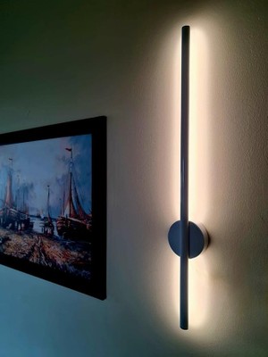 Leaf Shop Modern Dekoratif LED Duvar Aplik - Beyaz Kasa (6500K Beyaz Işık)