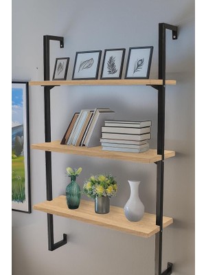 Leaf Shop Duvara Monte Kitaplık, Raf (Meşe)