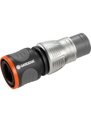 Leaf Shop Premium Hortum Bağlantısı 13 mm (1/2 Inç) - 15 mm (5/8 Inç): Musluk Adaptörü, Yüksek Hortum Tutma Gücü, Donmaya Dayanıklı, Ambalajlı (18255-20)