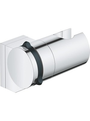 Leaf Shop Vitalio Universal Duş Başlığı Tutucu, El Duşu Tutucu, Duş Başlığı Askısı, Hareketli, Ayarlanabilir, Quickglue S ile Montaj, Krom, 26183001