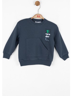 Nk Kids Erkek Çocuk Sweatshirt 9AY-4 Yaş 47609