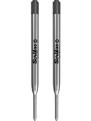 Leaf Shop Siyah 2"li Standart Dev Refil