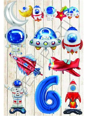 Misda Store Temalı Doğum Günü Parti Seti Yaş 6