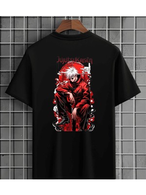 Model Jujutsu Kaitsen  Baskılı T-Shirt