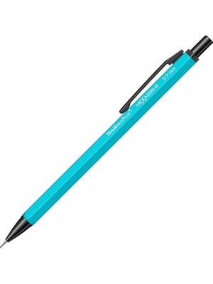 Misda Store Office Hexagonr Mekanik Kurşun Kalem Turkuaz 0.7 mm