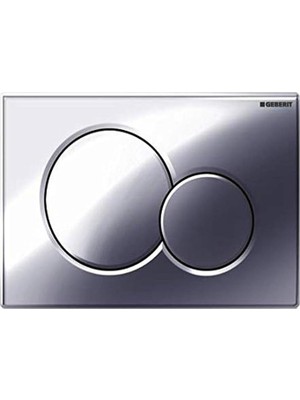 Misda Store SIGMA01 Tetikleme Plakası, Krom Kaplı Plastikten Yüksek Kaliteli Basma Plakası, 2 Miktarlı Yıkama Için, Önden Çalıştırma, Basma Çubukları Ses Yalıtımlı, Ürün No. GEB115770215