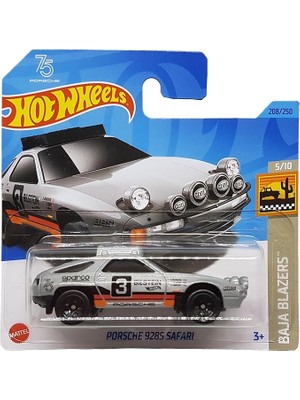 Misda Store Wheels - Porsche 928S Safari - Baja Blazers 5/10 - HKG46 - Short Card - Sparco - Bilstein - Bbs - Hella - Mattel 2023
