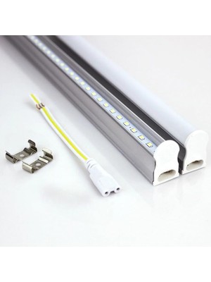 Misda Store Geldi Mutfak Tezgah Altı Aydınlatma Slim LED Bant Armatür 220 Volt Elektrik ile Çalışır Mutfak Dolap Altı LED Tezgah Işığı (Gün Işığı, 15 Watt - 87,5 Cm)