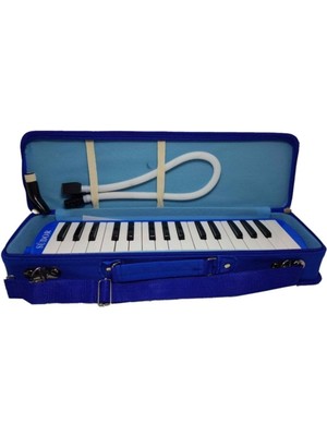 Misda Store Melodika 32 Tuşlu Mavi Özel Sert Çantalı