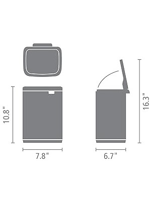 Misda Store Çöp Kovası, 4 L