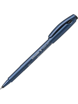 Misda Store Topball 857 Konik Uçlu Roller Kalem 0,6 mm Siyah