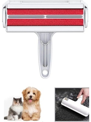 Misda Store Kedi Köpek Tüy Toplayıcı Yeni Nesil Kıl Toplama Gırgır Aleti, , Tek Ebat