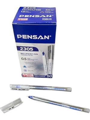 Misda Store 2305 Iğne Uçlu Tükenmez Kalem 0,5 mm Mavi (50 Adet)