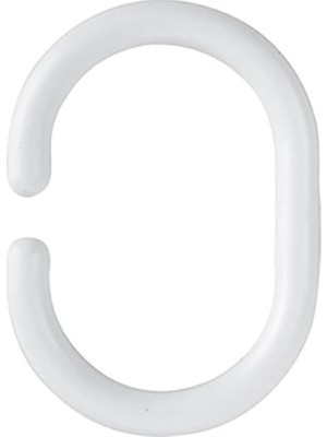 Misda Store Duş Perde Halkası Kancası 12 Adet Perde Askısı