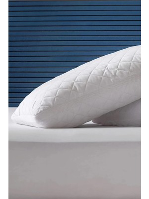 İz Home 2li Set Premium Air Flow Klimalı Yastık 50X70 %100 Hcs Silikon Dolgulu Kapitoneli