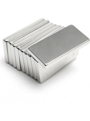 Misda Store Neodyum Mıknatıs Dikdörtgen 20X10X2 mm - 7 Adet