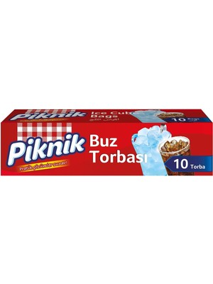 Misda Store Gıda Ambalaj Buz Torbası 10'lu 1400