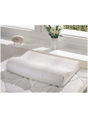 Misda Store 18034697 Visco Form Yastık, Beyaz, 40 x 60 cm