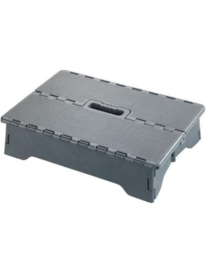 Misda Store Katlanabilir Kaymaz Tabanlı Basamak – Taşıma Saplı, Banyo, Balkon, Küvet ve Veranda Için Katlanabilir – 28X40 cm